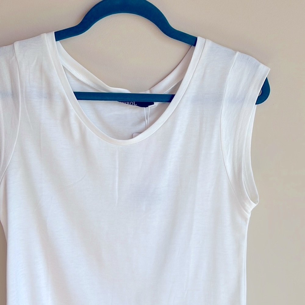 casual cap sleeve tank | size small